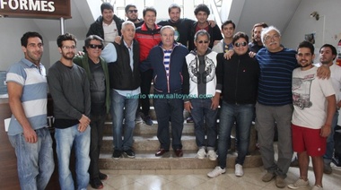 Integrantes de la familia Carabajal fueron recibidos por el Intendente Alessandro