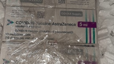 Llegaron 400 dosis de Covishield