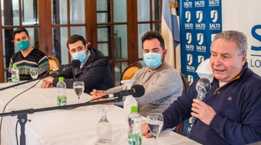 El Jefe de Gabinete de Salud de la Nación, Lisandro Bonelli en Salto
