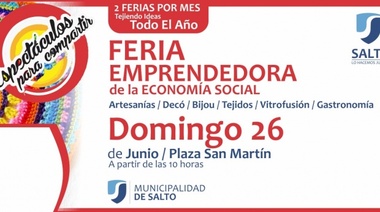 Nueva edición de la Feria Emprendedora este domingo 26