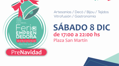 Hay Feria emprendedora...