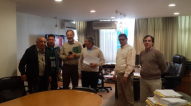 Referentes de la Coalición Cívica - Cambiemos mantuvieron una reunión en la Dirección Provincial de Hidráulica