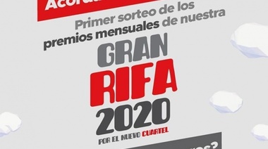 Comienzan los sorteos de la Rifa de Bomberos