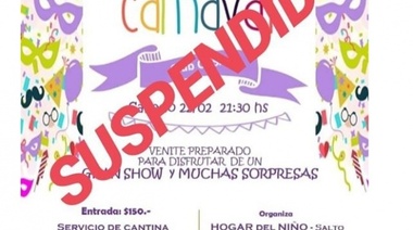 Suspendido el baile de Carnaval