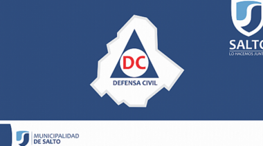 Creciente Río Salto: Informe de Defensa Civil - 16/01 a las 16.30 horas