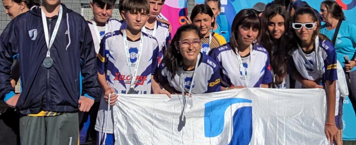 Ahora! Medalla de plata para el equipo de Fútbol 7 mixto