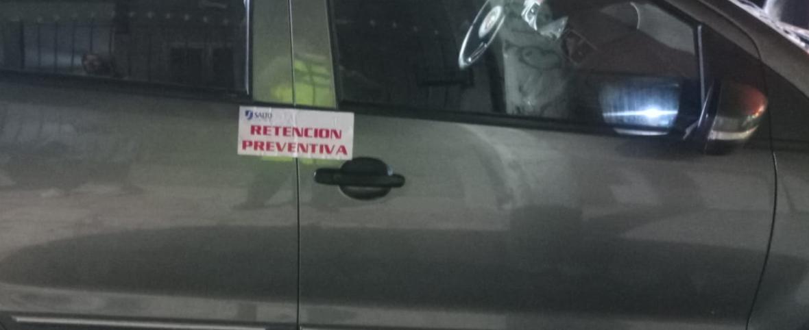 Secuestran un auto y tres motos por alcoholemia positiva y conducción de un menor