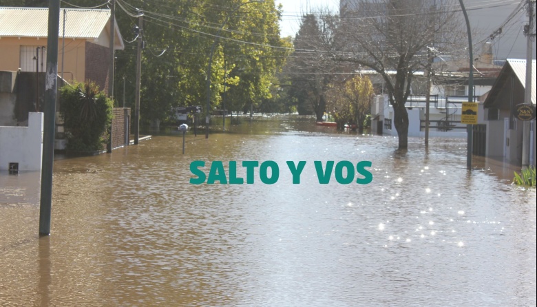 Inundación en Salto: continúa el estado de alerta pero el agua empieza a descender