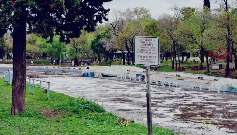 Defensa Civil anuncia apertura de compuertas en el Río Salto