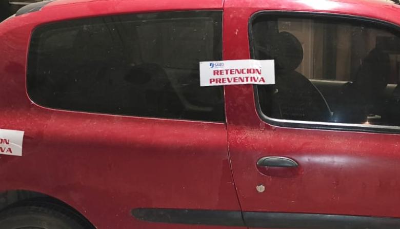 Secuestran auto por alta alcoholemia (2,32 G/L) y una moto en operativo nocturno