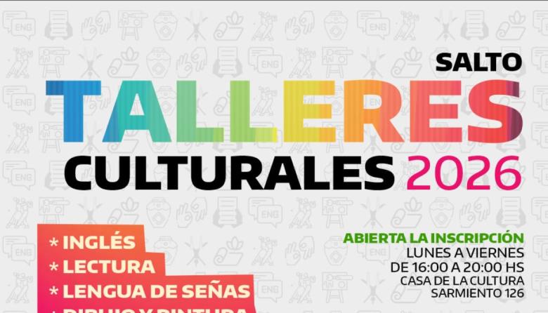 Inglés, danza, yoga y mucho más: arrancan los Talleres 2026