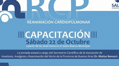 Capacitación gratuita de RCP en el Municipio