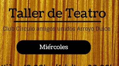 Taller de teatro en Arroyo Dulce