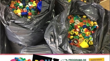 ¡10 bolsas de tapitas para el Garrahan!