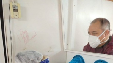 Nueva cabina de hisopados en el Hospital