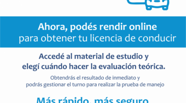 Licencias de conducir: el exámen teórico podrá hacerse on line