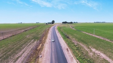 Repavimentación de la ruta 32