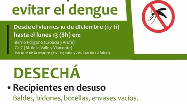 Campaña contra el dengue