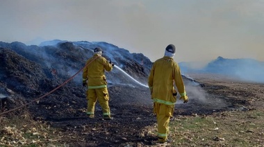 Salida de Bomberos por incendio forestal