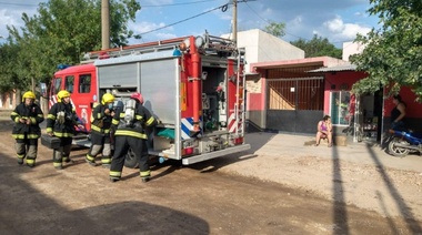 Incendio en una vivienda