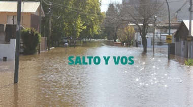 Inundación en Salto: continúa el estado de alerta pero el agua empieza a descender