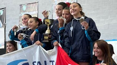 Salto sumó una nueva medalla de oro en Gimnasia Artística
