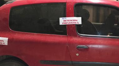 Secuestran auto por alta alcoholemia (2,32 G/L) y una moto en operativo nocturno