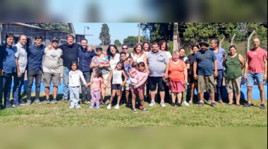 Camilo Alessandro encabezó una reunión con vecinos de Tacuarí para impulsar proyectos comunitarios