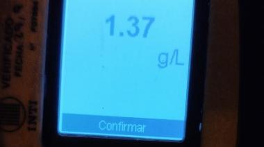 Un conductor con alcoholemia positiva y un menor al mando de una moto en operativos de tránsito