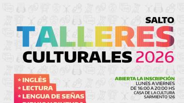 Inglés, danza, yoga y mucho más: arrancan los Talleres 2026