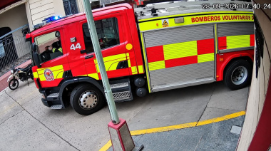 Incendio en un depósito: la rápida intervención de Bomberos evitó daños mayores