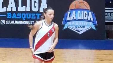 Básquet femenino: destacada actuación de la saltense Santina Vissani en Misiones con River Plate