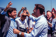 Visita oficial del gobernador Axel Kicillof a Salto