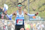 Matías Velazquez hizo historia en el maratón de Buenos Aires
